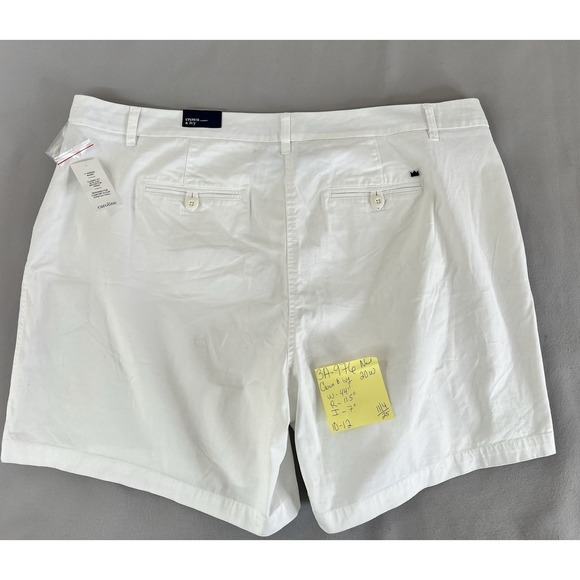Crown & Ivy‎ Caroline Classic Fit Woman's Shorts White Size 20W NEW - Picture 7 of 7